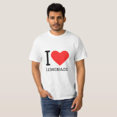 T-shirt J'aime la limonade (Devant entier)