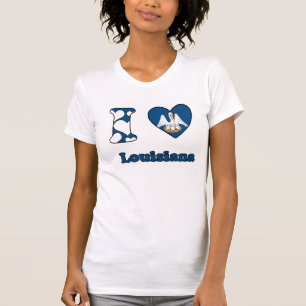 T-shirt J'aime la Louisiane