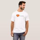 T-shirt J'aime la Macédoine (Devant entier)