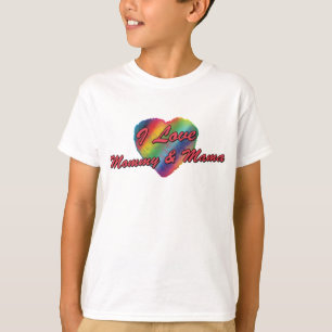T-shirt J'aime la maman et la maman