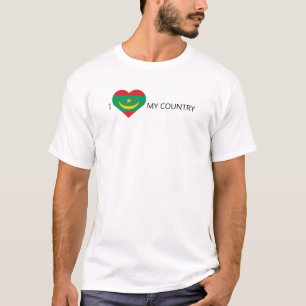 T-shirt J'aime la Mauritanie
