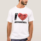 T-shirt J'aime la mécanique (Devant)