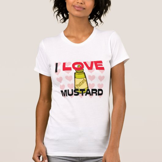 T-shirt J'aime la moutarde (Devant)