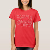 T-SHIRT J'AIME LA MUSIQUE (Devant)
