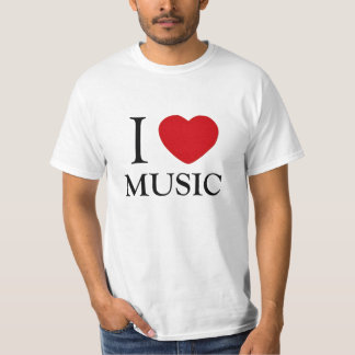 T-shirt J'aime la musique