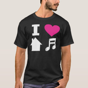 T-shirt J'aime la musique de maison