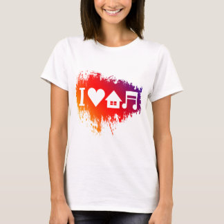 T-shirt J'aime la musique de maison