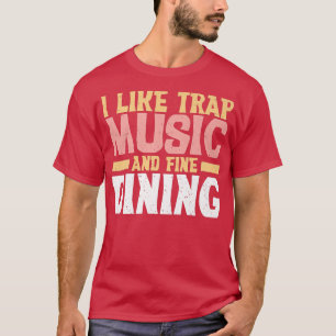T-shirt J'Aime La Musique Piège Et La Belle Musique De Dîn