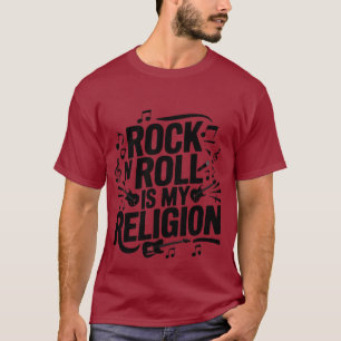 T-shirt J'aime la musique rock