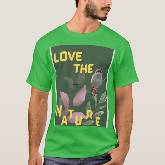 T-Shirt J'aime la Nature (Devant)