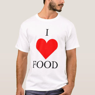 T-shirt J'aime la nourriture