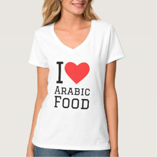 T-shirt J'aime la nourriture arabe