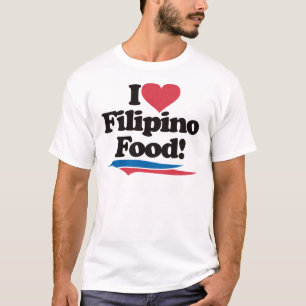T-shirt J'aime la nourriture philippine