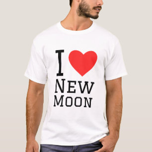 T-shirt J'aime la nouvelle lune