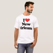 T-shirt J'aime la Nouvelle-Orléans (Devant entier)