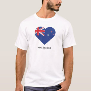 T-shirt J'aime la Nouvelle-Zélande