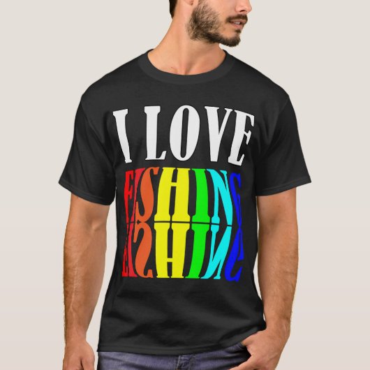 T-shirt J'aime la pêche (Devant)