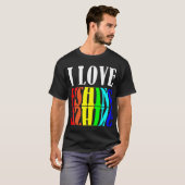 T-shirt J'aime la pêche (Devant entier)