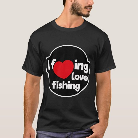 T-shirt J'aime la pêche (Devant)