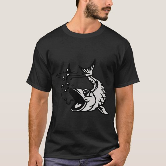 T-shirt J'aime la pêche (Devant)