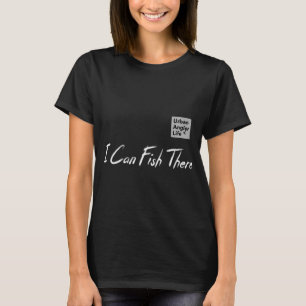 T-shirt J'aime la pêche urbaine et peut-être 3 personnes d