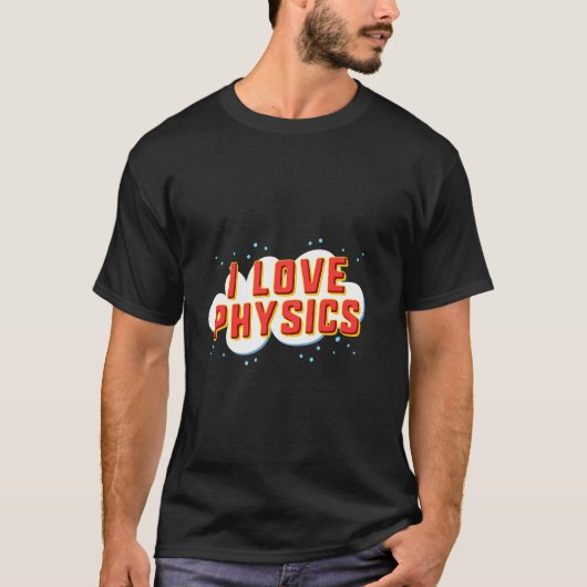 T-shirt J'aime la physique (Devant)