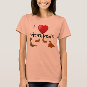 T-shirt J'aime la pièce en t de burn-out de dames de