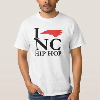 T-shirt J'aime la pièce en t de hip hop d'OR