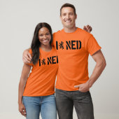 T-shirt J'aime la pièce en t de NEDERLANDS (Unisexe)