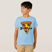 T-shirt J'Aime La Pizza Pour Toujours (Devant entier)