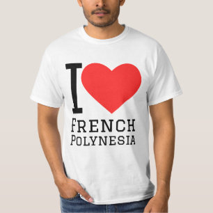T-shirt J'aime la Polynésie française