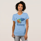 T-shirt J'aime la poterie #2 (Devant entier)