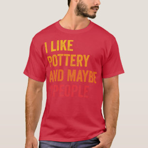 T-shirt J'Aime La Poterie Peut-Être 3 Personnes 1