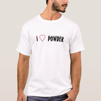 T-shirt J'aime la poudre