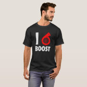 T-shirt J'aime la poussée (Devant entier)