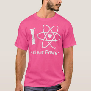 T-SHIRT J'AIME LA PUISSANCE NUCLÉAIRE 1