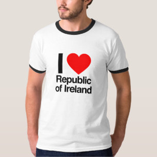 T-shirt j'aime la république d'irlande