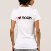 T-shirt j'aime la roche (Dos)