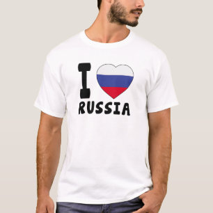 T-shirt J'aime la Russie