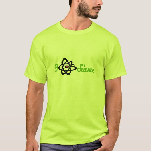 T-shirt J'aime la Science (Devant)