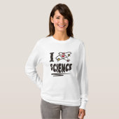 T-shirt J'aime la science (Devant entier)