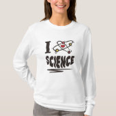 T-shirt J'aime la science (Devant)