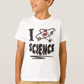 T-shirt J'aime la science (Devant)