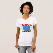 T-shirt J'aime la Somalie (Devant entier)