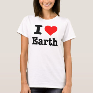T-shirt "J'aime la Terre"