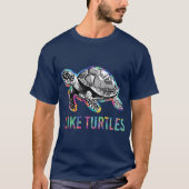 T-shirt J'Aime La Tortue Tortue (Devant)