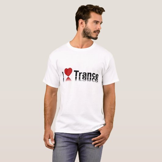 T-shirt J'aime la transe (Devant entier)