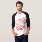 T-shirt J'aime la viande (Devant entier)