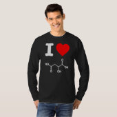 T-shirt J'Aime L'Acide Malique Exfoliate Chimie De Soins D (Devant entier)