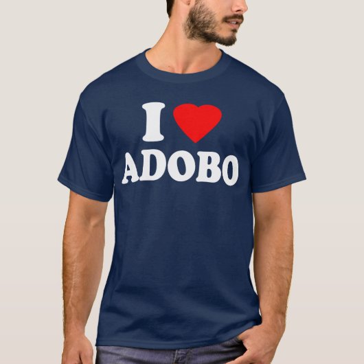 T-shirt J'aime l'Adobo (Devant)